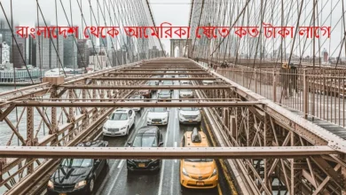 বাংলাদেশ থেকে আমেরিকা যেতে কত টাকা লাগে Visabarta