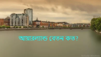 আয়ারল্যান্ড বেতন কত Visabarta