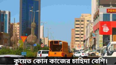 কুয়েতে কোন কাজের চাহিদা বেশি