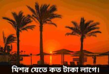 মিশর যেতে কত টাকা লাগে