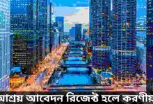 আশ্রয় আবেদন রিজেক্ট